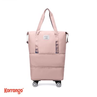 MALETA EXPANDIBLE ROSADO