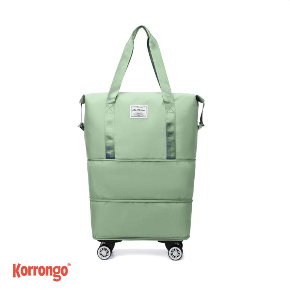 MALETA EXPANDIBLE VERDE