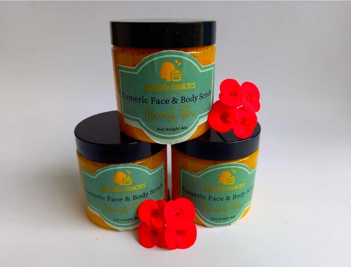 Heavenly Glow Tumeric Face and Body Scrub