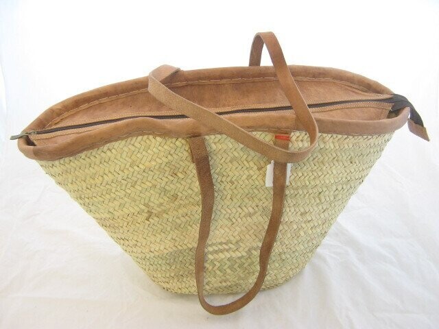 Tas Palm met rits 55*22*34 cm
