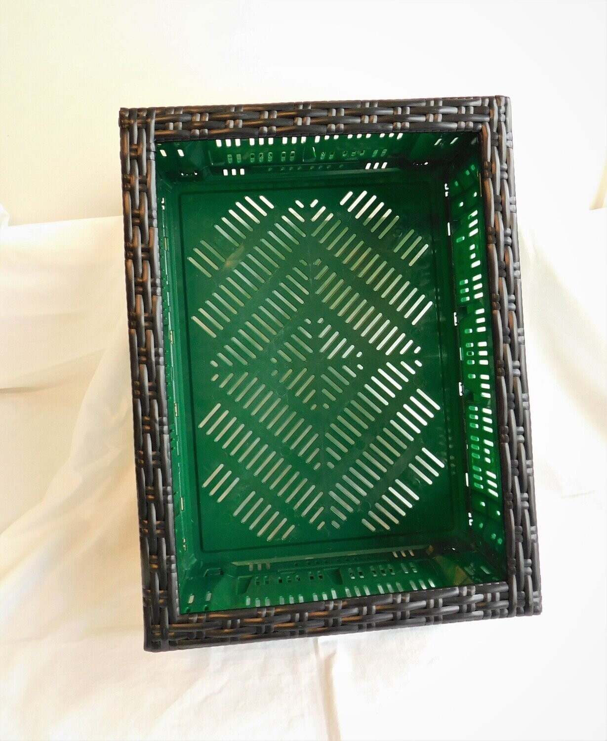 SEB kunststof zwart 61*40*7 cm lange zijkant open, model B