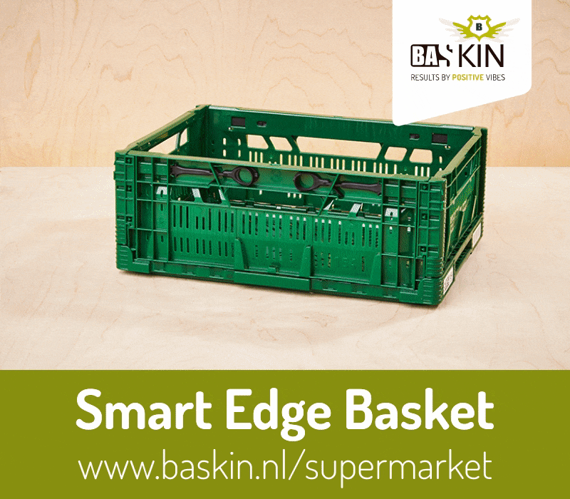 SEB frame zwart, 1 geweven lange zijde 40*30,5*7 cm, model E