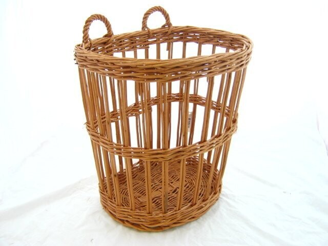 Stokbroodmand buff halve maan 36*30*40/47 cm