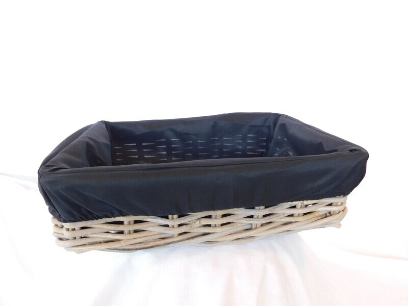 Etalagemand Artisan Kubu met zwarte stof 40*30*12 cm