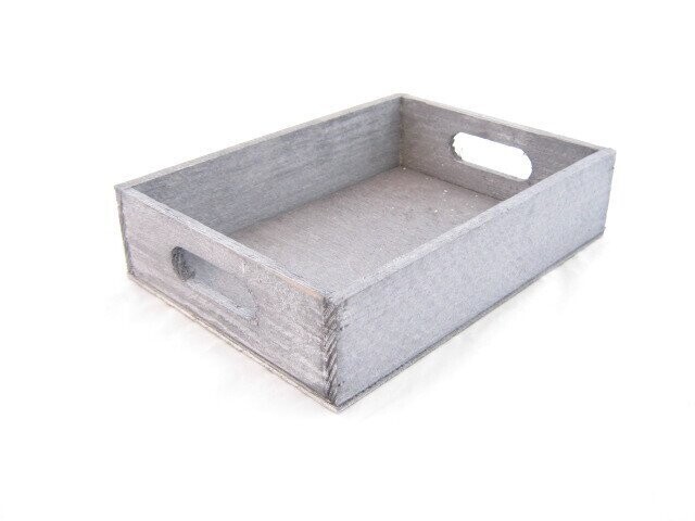 Bakje Grijs 23,5*17,5*5.5 cm