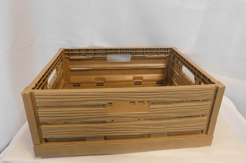 Klapkrat houtlook 40*30*16 cm Klapkrat houtlook 40*30*16 cm
