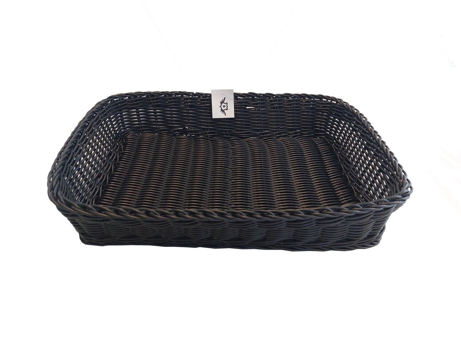 PP mand zwart 43.5*31.5*8.5 cm