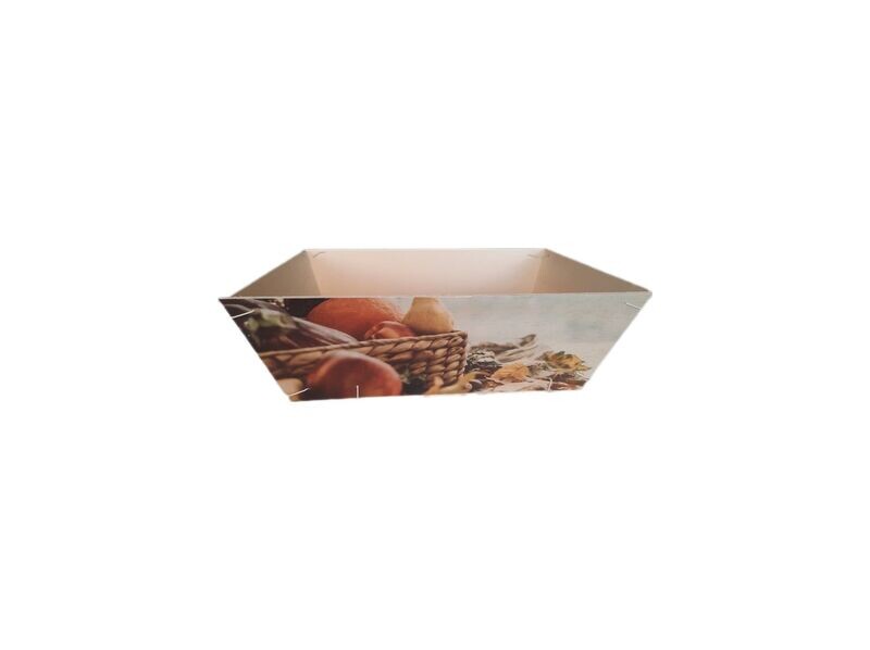 Bakje hout M 29,5x19,5x8cm herfst 1
