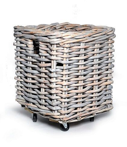 Houtmand Giant vierkant kubu wieltjes 48*48*50 cm