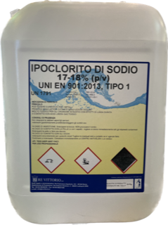 MP IPOCLORITO DI SODIO 17-18% KG.10