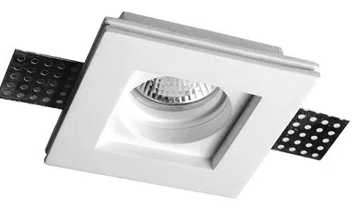 FARETTO INCASSO - GESSO -CON VETRO  L120-H55