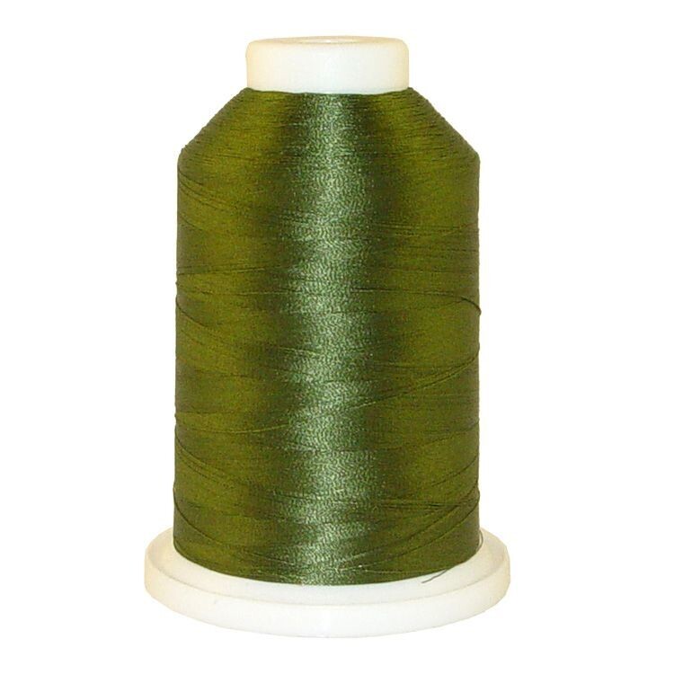 Dark Pine Green # 1090 Iris Trilobal Polyester Thread - 5500 Yds