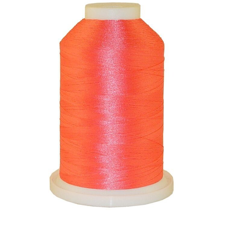 Neon Pink # 1011 Iris Polyester Embroidery Thread - 600 Yd Snap Spool