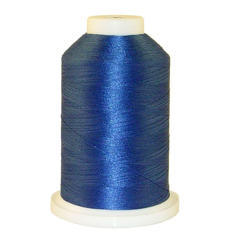 Blue Granite # 1034 Iris Polyester Embroidery Thread - 1100 Yds