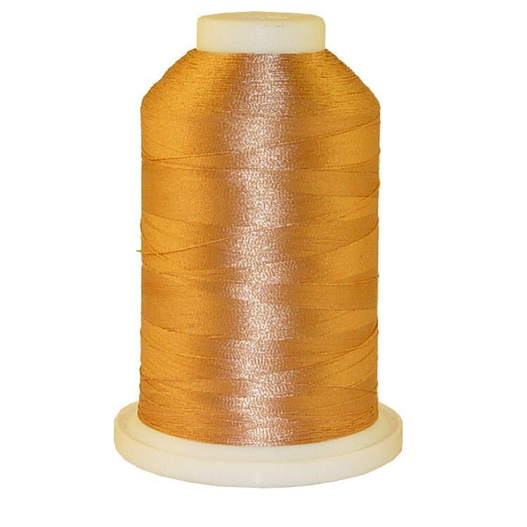 Soft Tan # 1005 Iris Polyester Embroidery Thread - 600 Yd Snap Spool