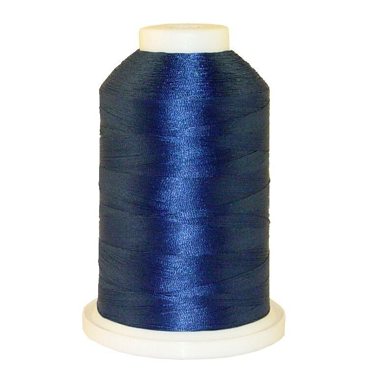 Gem Blue # 1043 Iris Polyester Embroidery Thread - 600 Yd Snap Spool