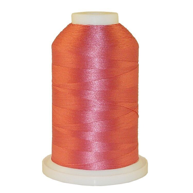 Pastel Salmon # 1009 Iris Polyester Embroidery Thread - 600 Yd Snap Spool