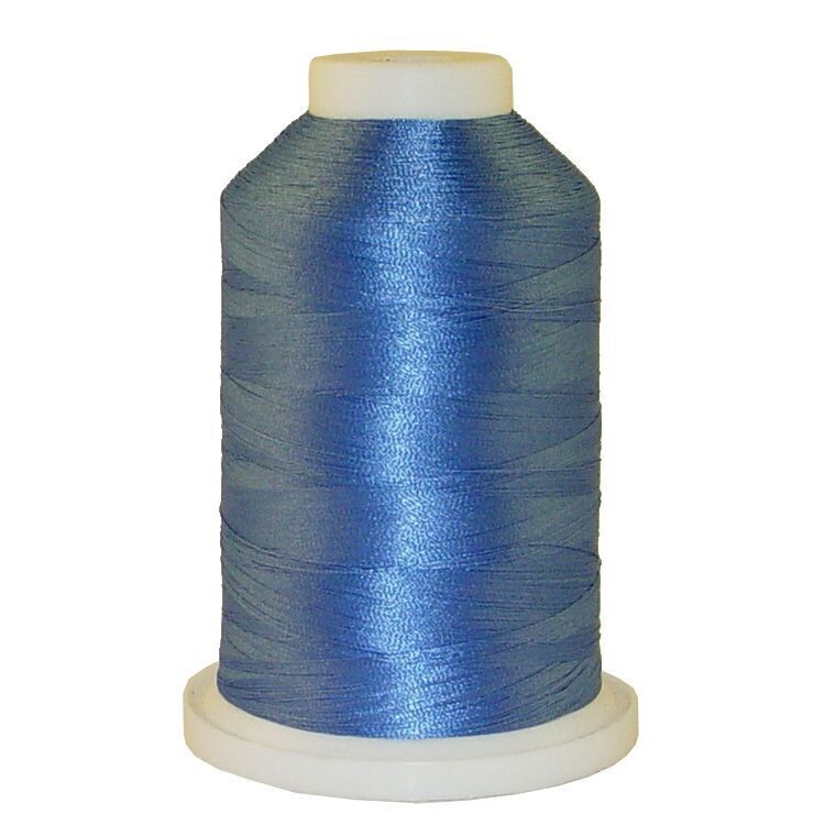 Asian Blue # 1032 Iris Polyester Embroidery Thread - 600 Yd Snap Spool