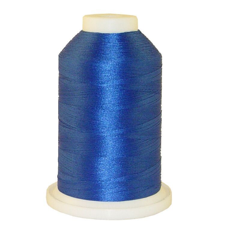 Flipper Blue # 1036 Iris Polyester Embroidery Thread - 600 Yd Snap Spool