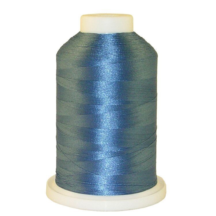Slate Blue # 1033 Iris Polyester Embroidery Thread - 600 Yd Snap Spool