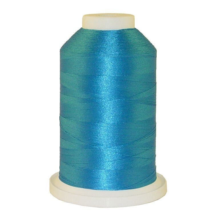 California Blue # 1053 Iris Polyester Embroidery Thread - 1100 Yds