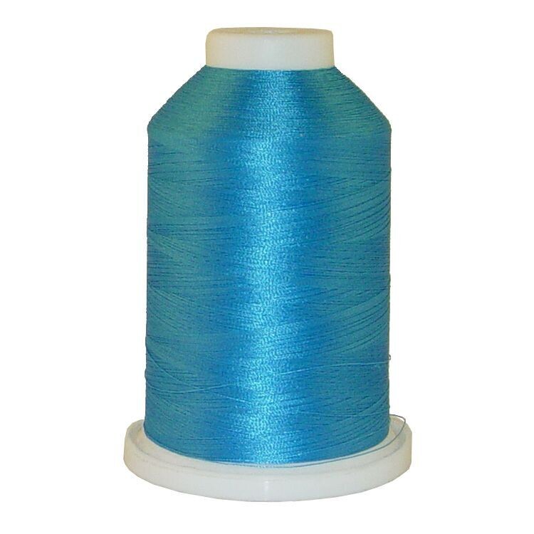 Bambino Blue # 1052 Iris Polyester Embroidery Thread - 1100 Yds