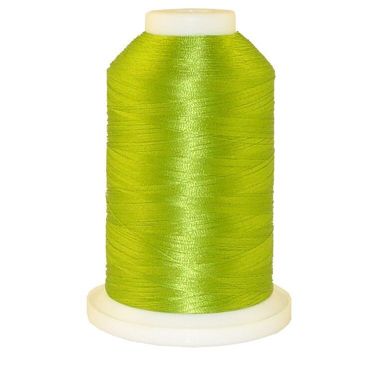 Lime Green # 1072 Iris Polyester Embroidery Thread - 1100 Yds