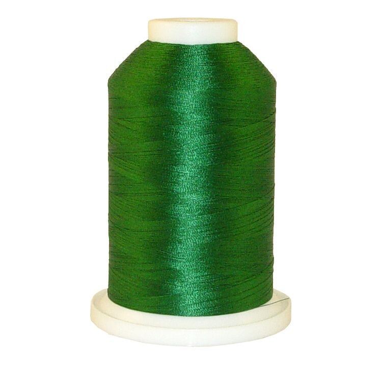 Xmas Green # 1080 Iris Polyester Embroidery Thread - 600 Yd Snap Spool