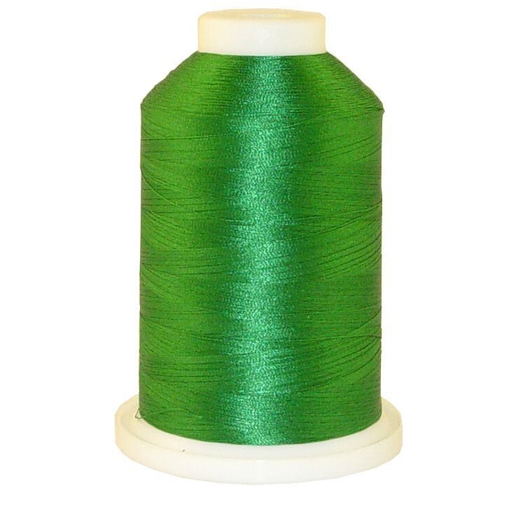 Green # 1078 Iris Polyester Embroidery Thread - 1100 Yds