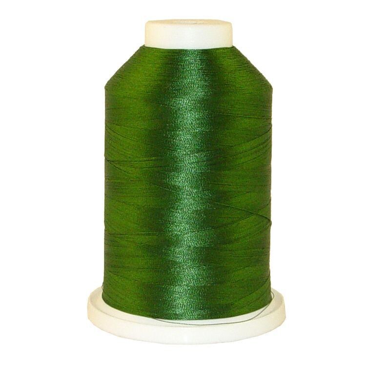 Forest Green # 1092 Iris Polyester Embroidery Thread - 600 Yd Snap Spool