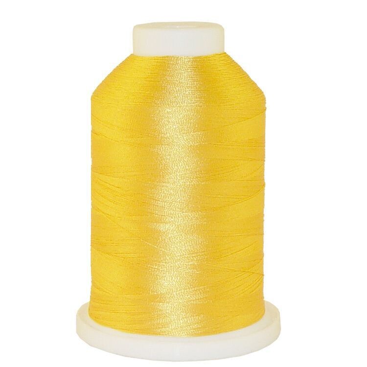 Canary Yellow # 1108 Iris Polyester Embroidery Thread - 600 Yd Snap Spool