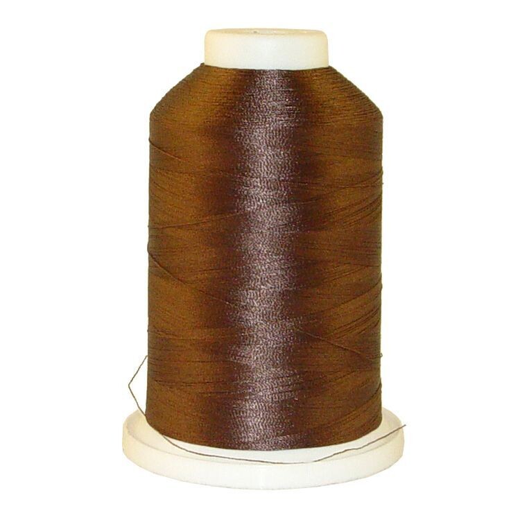 Soft Chocolate # 1147 Iris Polyester Embroidery Thread - 1100 Yds