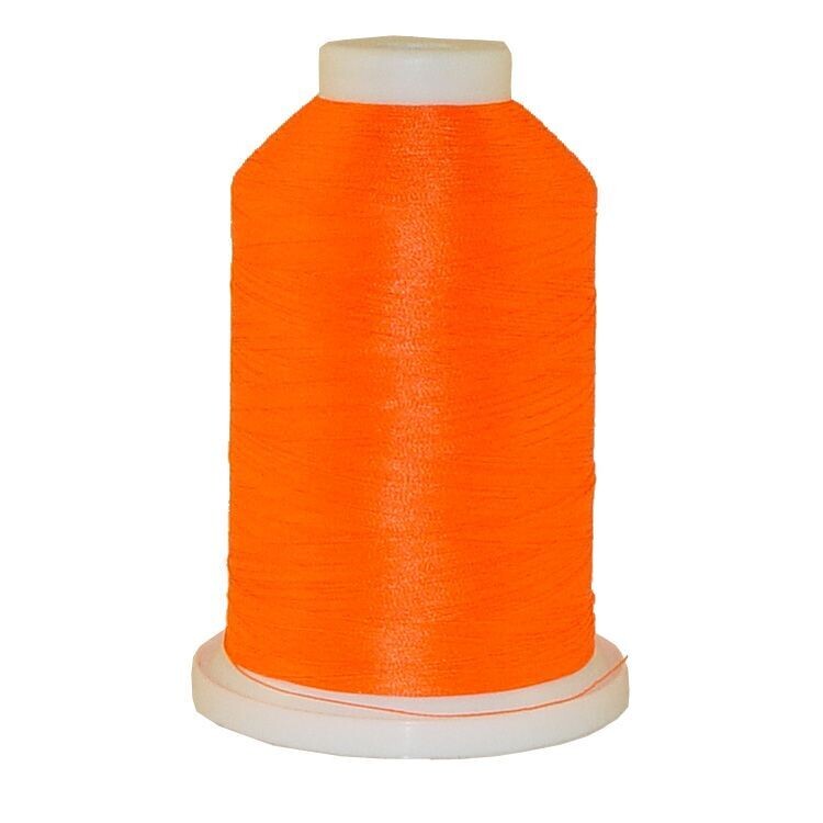 Neon Orange # 1164 Iris Polyester Embroidery Thread - 1100 Yds
