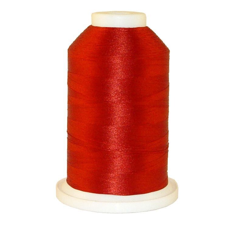Brick Red # 1308 Iris Polyester Embroidery Thread - 1100 Yds