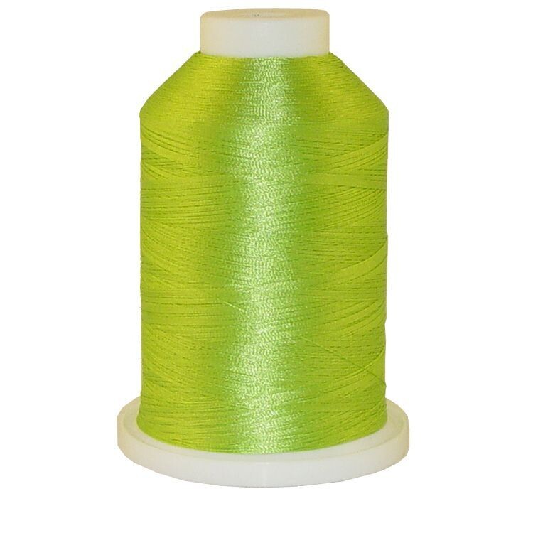 Bright Green # 1319 Iris Polyester Embroidery Thread - 1100 Yds