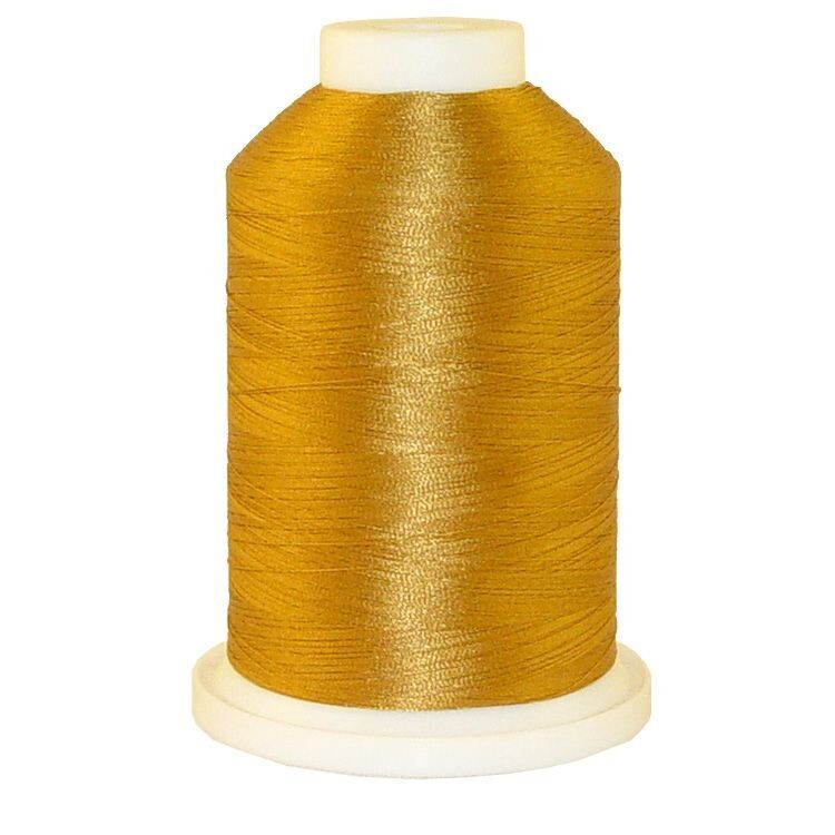 Corral Gold # 1200 Iris Polyester Embroidery Thread - 1100 Yds