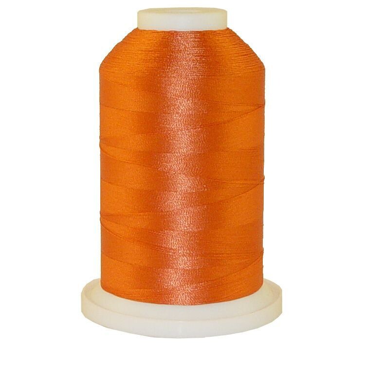 Rust # 1117 Iris Polyester Embroidery Thread - 600 Yd Snap Spool
