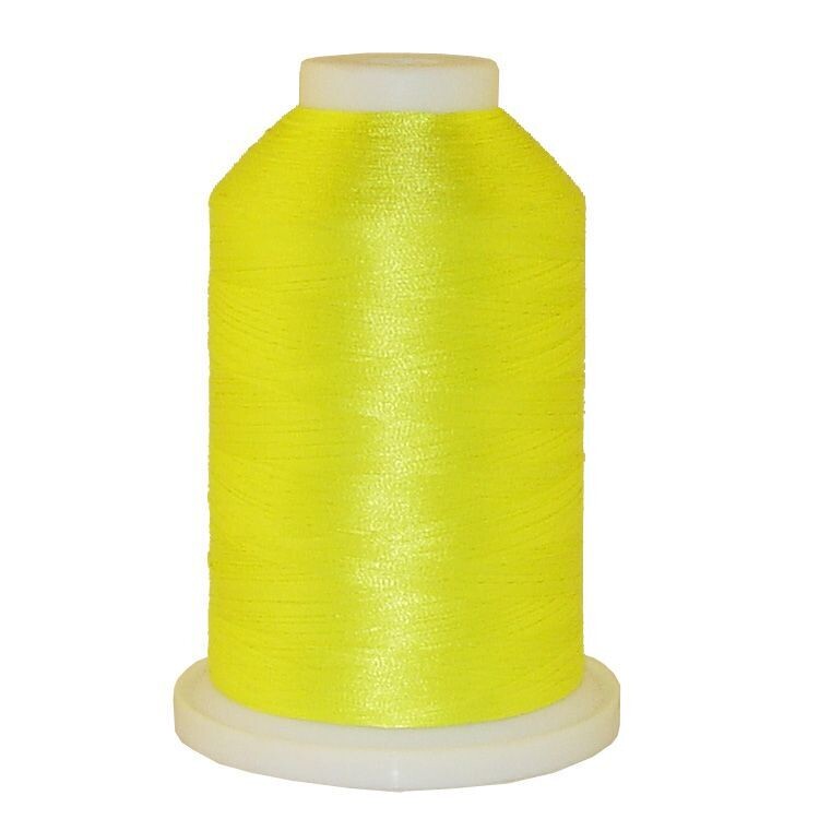 Very Bright Yellow # 1343 Iris Polyester Embroidery Thread - 1100 Yds