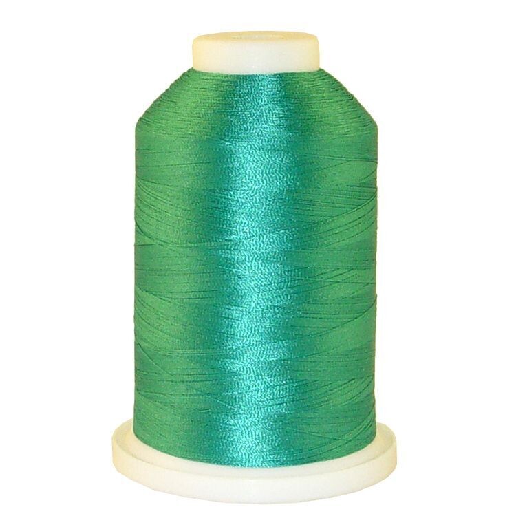 Medium Turquoise # 1270 Iris Polyester Embroidery Thread - 1100 Yds