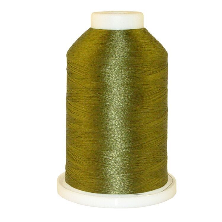 Golden Green # 1394 Iris Polyester Embroidery Thread - 1100 Yds