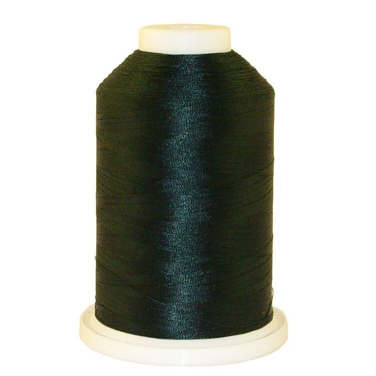 Dark Lagoon # 1198 Iris Polyester Embroidery Thread - 600 Yd Snap Spool
