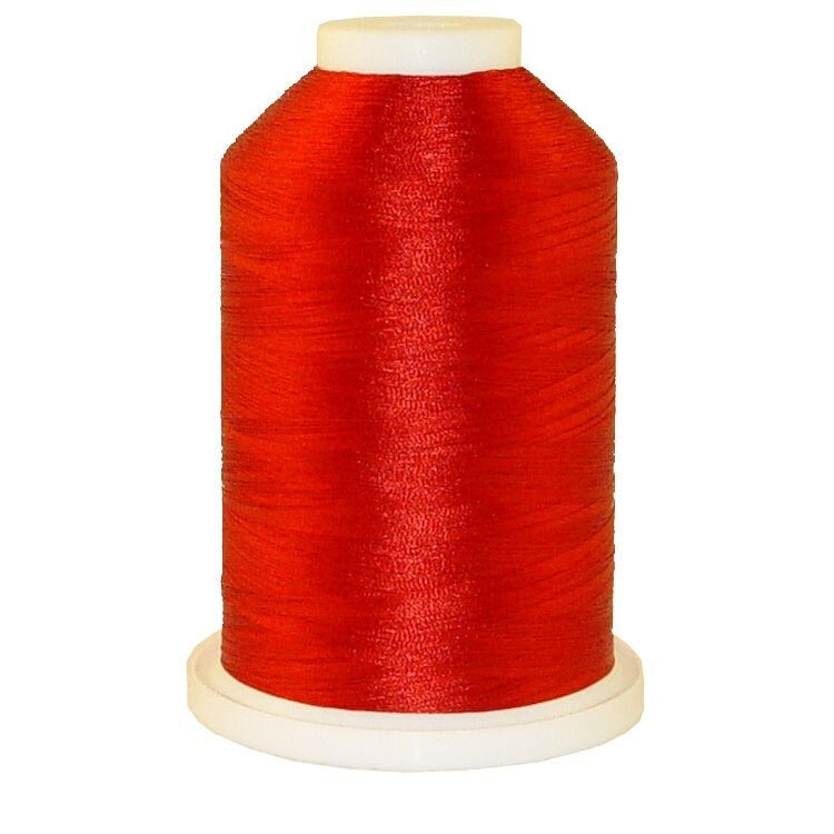 Red # 1190 Iris Polyester Embroidery Thread - 600 Yd Snap Spool