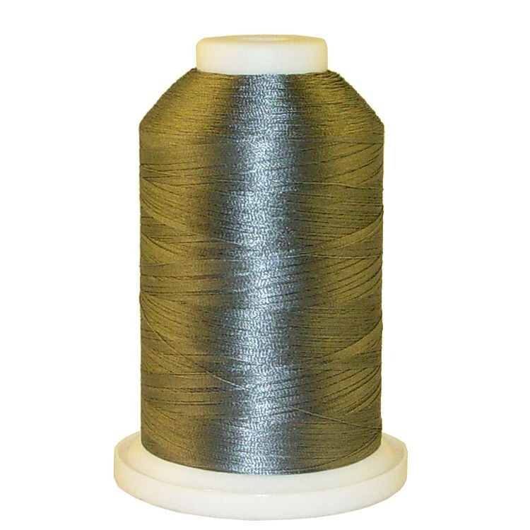 Carbon Grey # 1155 Iris Polyester Embroidery Thread - 600 Yd Snap Spool