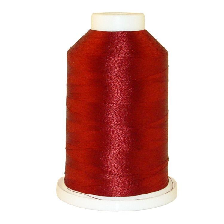Deep Garnet # 1366 Iris Polyester Embroidery Thread - 600 Yd Snap Spool