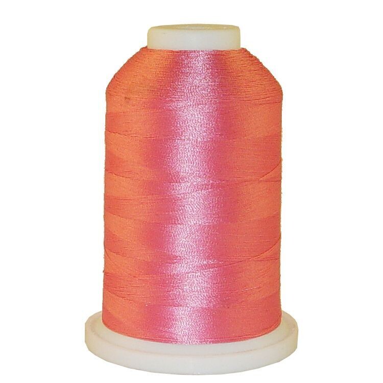 Rose Pink # 1242 Iris Polyester Embroidery Thread - 600 Yd Snap Spool
