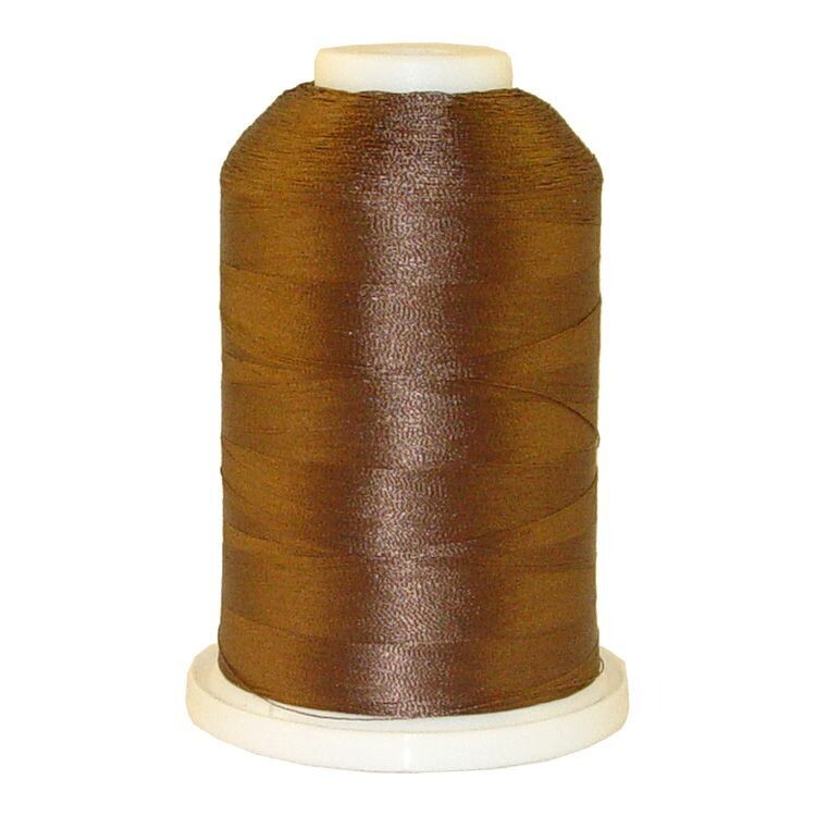 Brown # 1298 Iris Polyester Embroidery Thread - 600 Yd Snap Spool