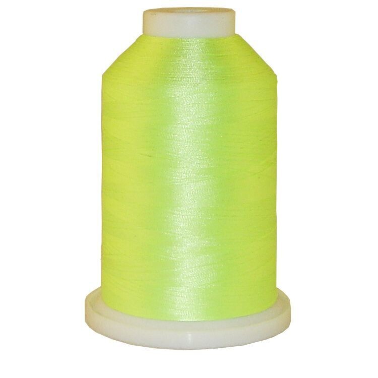 Neon Lime # 1342 Iris Polyester Embroidery Thread - 600 Yd Snap Spool