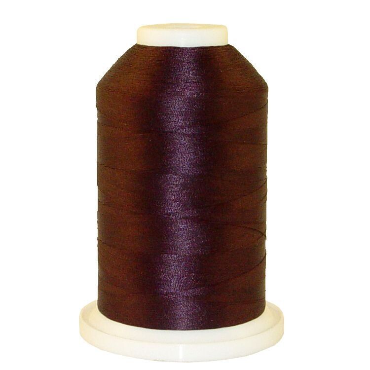 Deep Maroon # 1310 Iris Polyester Embroidery Thread - 600 Yd Snap Spool