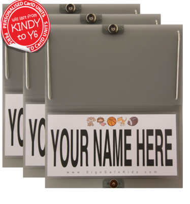 Personalised CarID Complete Triple Kit (+P&amp;H)
