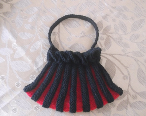 Quickly and easy Knitted Bag Pattern